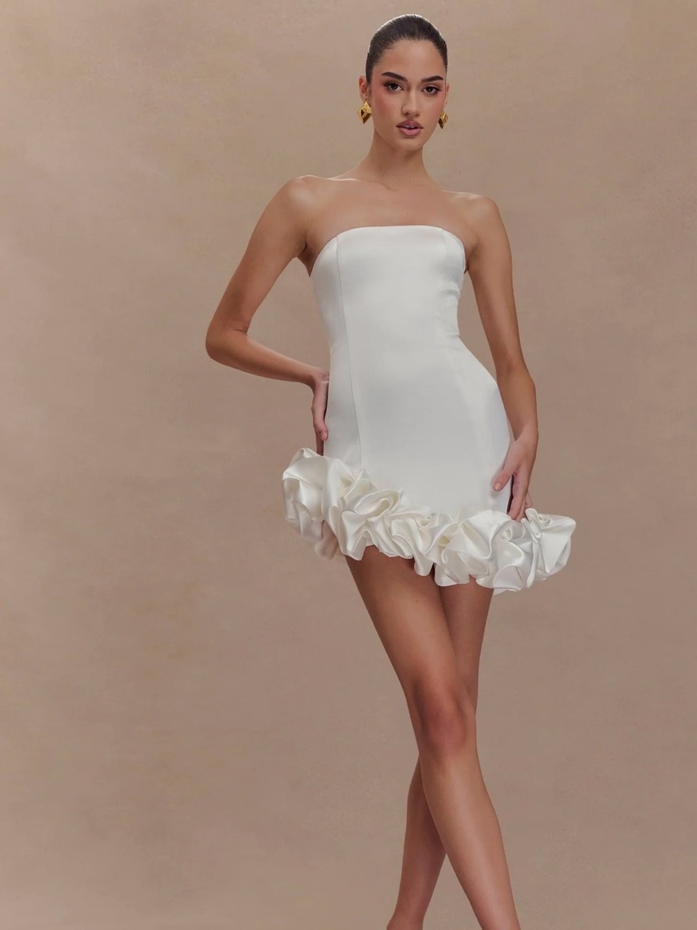 Meshki Alba Mini Bubble Dress